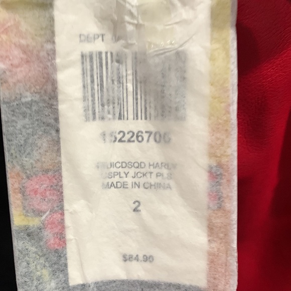 Suicide Squad Harley Quinn Cosplay Jacket - Picture 3 of 4